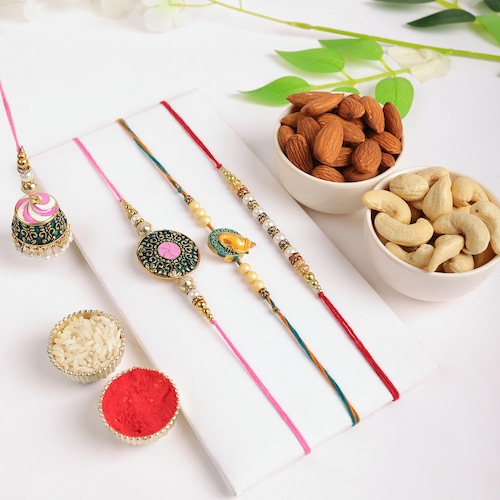 Buy Sweet And Simple Lumba Rakhi Combo