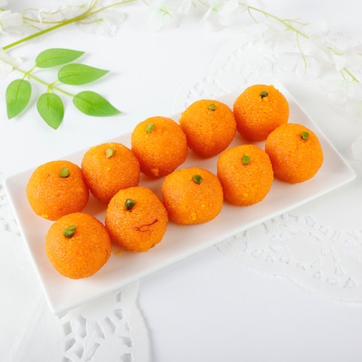 Flavorful Motichoor Laddu