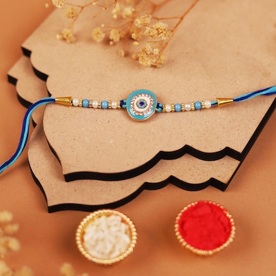 Single Evil Eye Rakhi