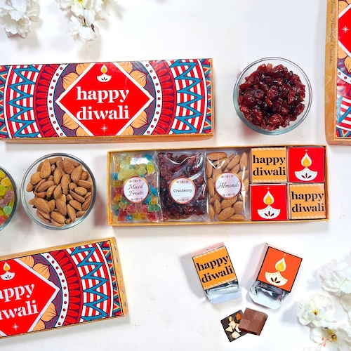 Buy Diwali Treats with Chocolate and Cranberries