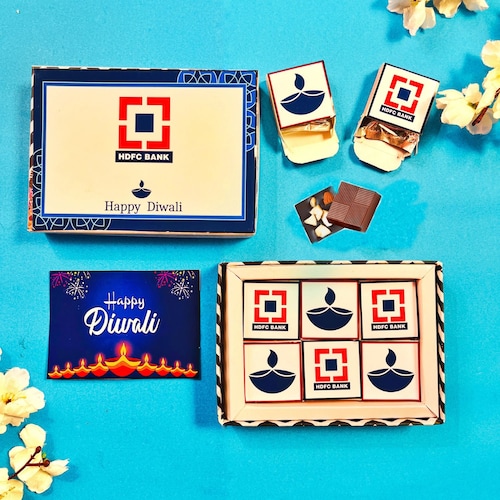 Buy Diwali Personalized Corporate Choco Gift