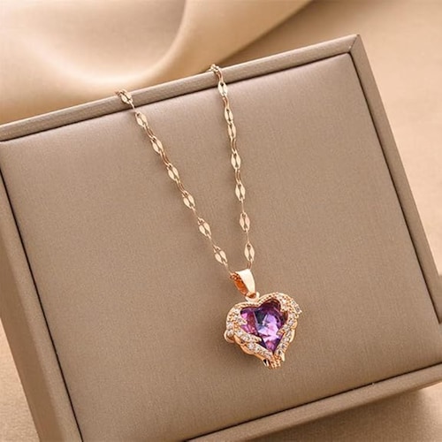 Buy Attractive Ocean Heart Necklace