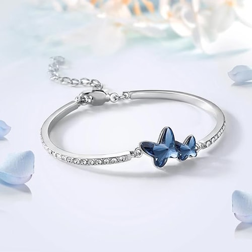 Buy Azure Elegance Link Bracelet