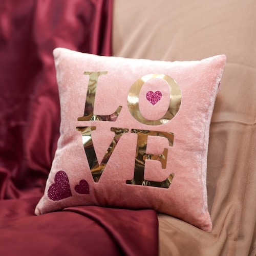 Buy Love Theme Valentine Cushion