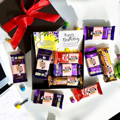 Delightful Choco Greeting Valentine Gift