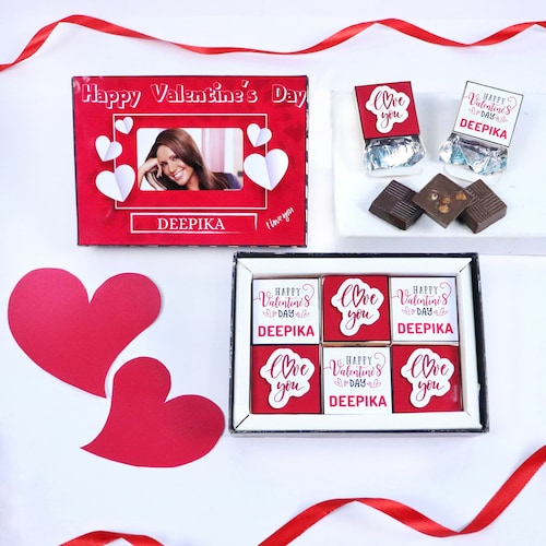 Buy Personalised Valentine Romantic Treasures Set