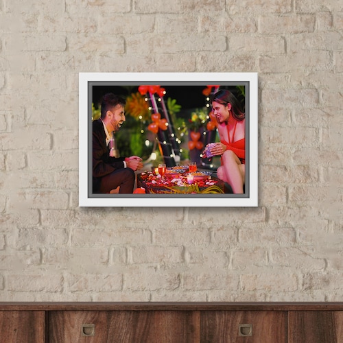 Buy Personalised Happy Moments Valentine Frame Gift