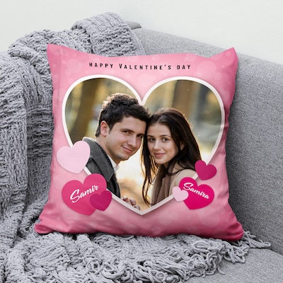 Personalised Valentines Day Sweetheart Cushion