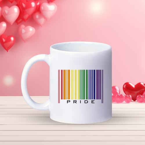 Buy Colorful Valentine Pride Mug