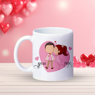 You and Me Sweetheart Mug