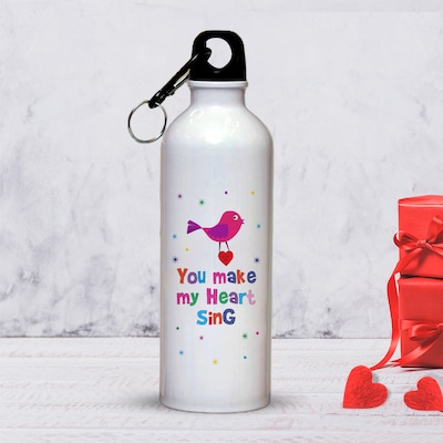 Cheerful Valentine Love Sipper Bottle