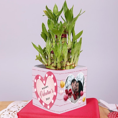 Personalised Valentines Day Bamboo Gift