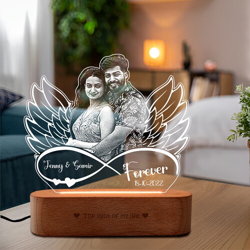 Buy Personalised Timeless Valentines Lamp Gift