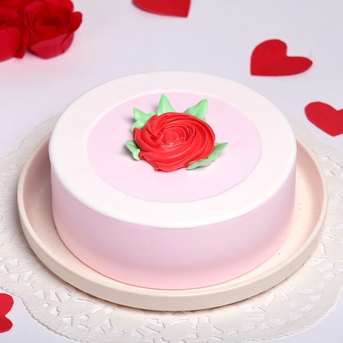 Buy Vanilla Rose Cake