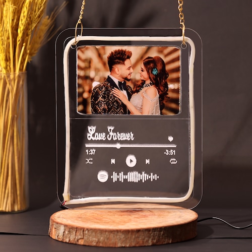 Buy Personalised Spotify Hanging Valentine Frame