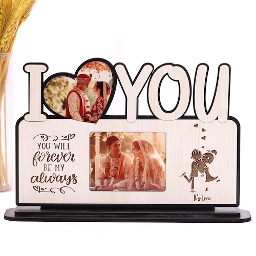 Buy Personalised I Love You Photo Frame