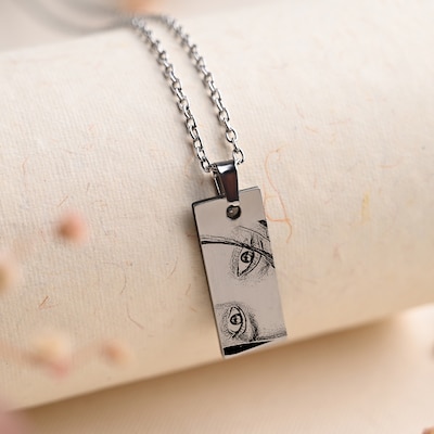 Heartfelt Personalised Valentine Day Pendant