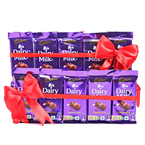 Buy 10 Cadbury Milk chocolates