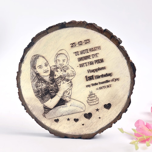 Buy Personalised Wooden Frame Gift