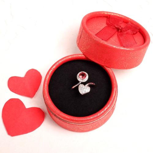 Buy Heart Love Silver Ring