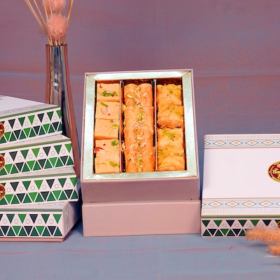 Golden Trio Collection Gift Box 250 gms