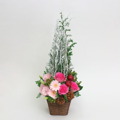 Happy Tree Christmas Gift Arrangement