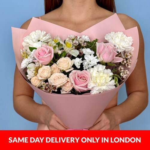 Buy Pure Pastel Charm Bouquet