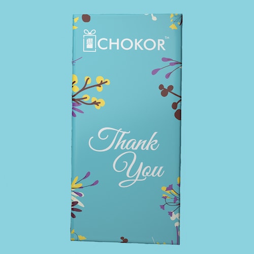 Buy Chokor Thank You Artisanal Chocolate Bar 100 gm