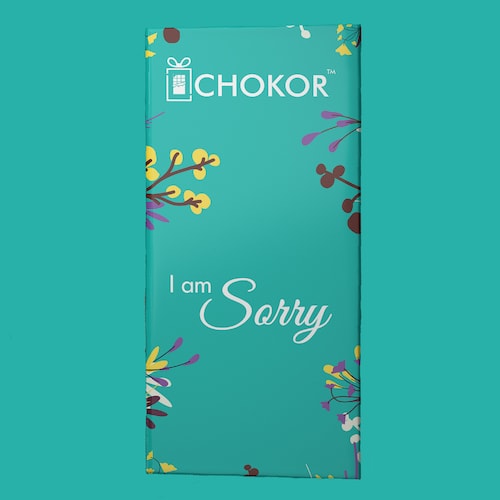 Buy Chokor I Am Sorry Chocolate Bar 100 gm