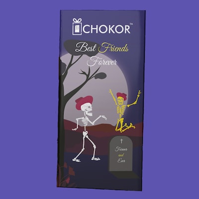 Chokor Chocolate Bar For Best Friend Forever 100 gm