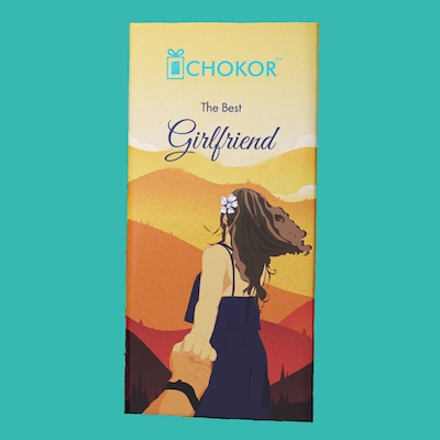 Chokor Best Girlfriend Chocolate Bar 100 gm