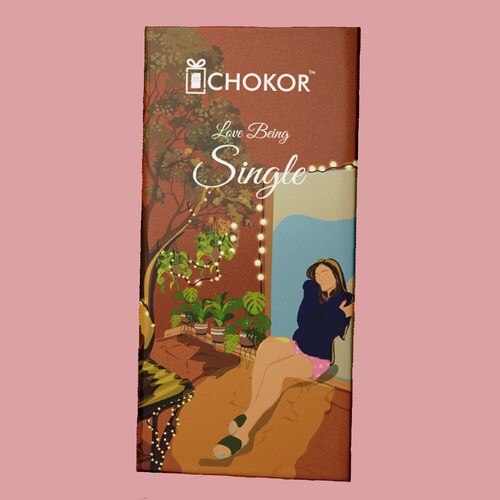 Buy Chokor Love Being Single Girl Chocolate Bar 100 gm
