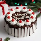 Black Forest Xmas Cake