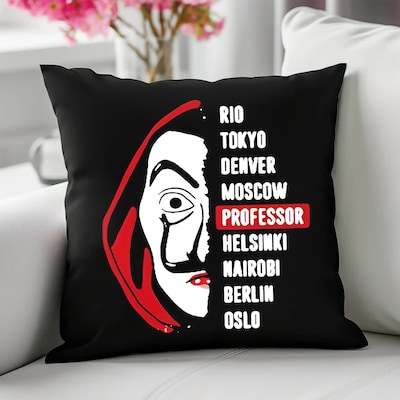 Money Heist Team Cushion
