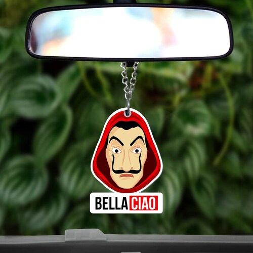 Buy Money Heist Theme Car Hanging Decor