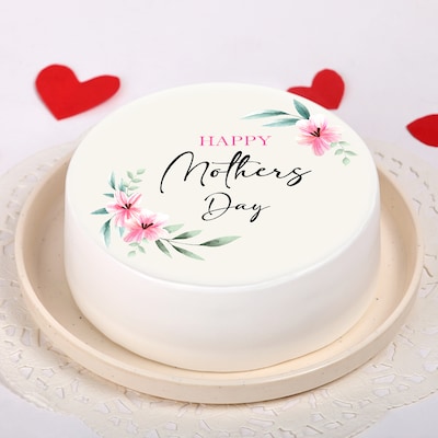 Special Mothers Day Vanilla Cake