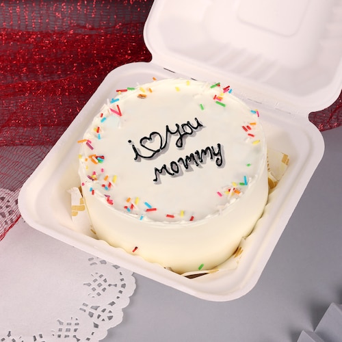 Buy Love You Mommy Mini Cake 300 Gm