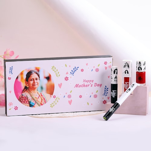 Buy Personalized Chocolates Box with Self Care Essentials