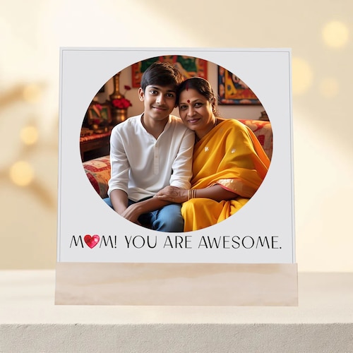 Buy Personalised Awesome Mom Frame