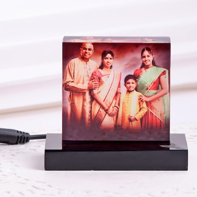 Crystal Glow Photo Frame