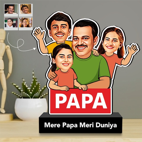 Buy Personalized Fathers Day Caricature Gift