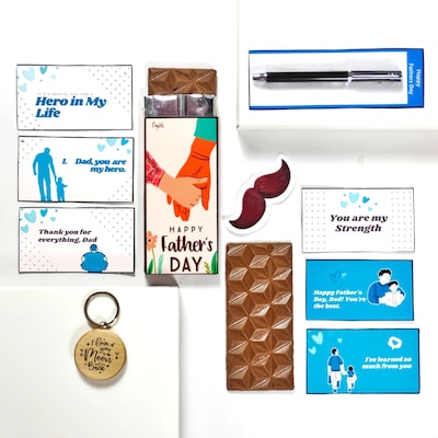 Stylish Fathers Day Chocolate Combo