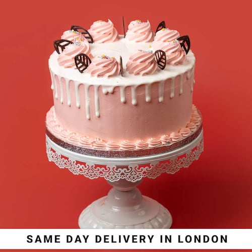 Buy Pink Vanilla Cake