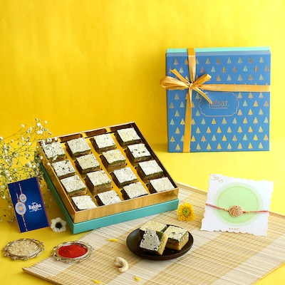 Sweet Bonds Mithai Rakhi Gift Box