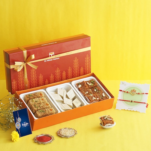 Buy Luxe Sweets Rakhi Festival Gift Box