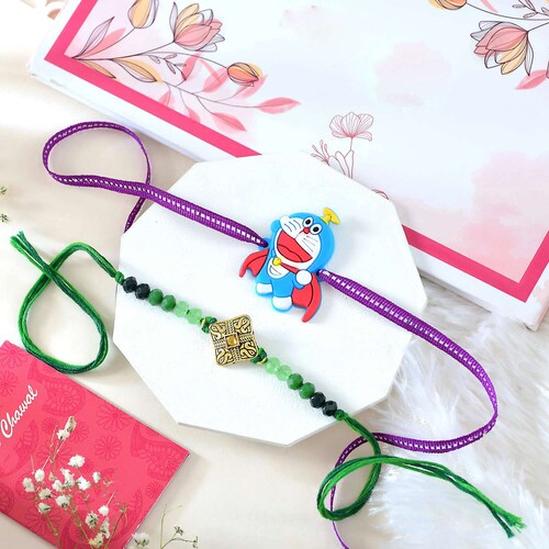 Buy Single Rakhi With Kids Rakhi