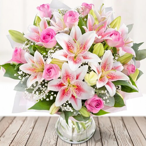 Buy Pretty Pink Lilies
