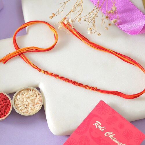 Buy Thread Rakhi For Bhai