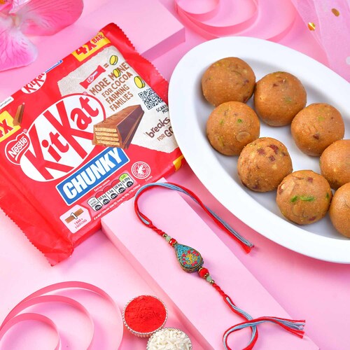 Buy Crunch and Crumble Rakhi Delight