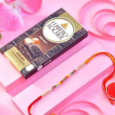Rakhi with Ferrero Delight